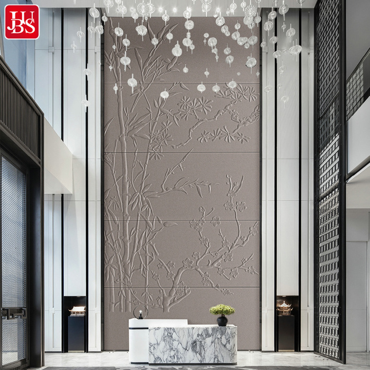 chinoiserie Bamboo plum pattern design wallpaper 3d brick wallpaper for bedroom walls