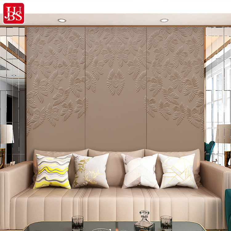 New arrival wallpaper 3d Embroidered Wall cloth wallpaper decoration for living room wallpaper