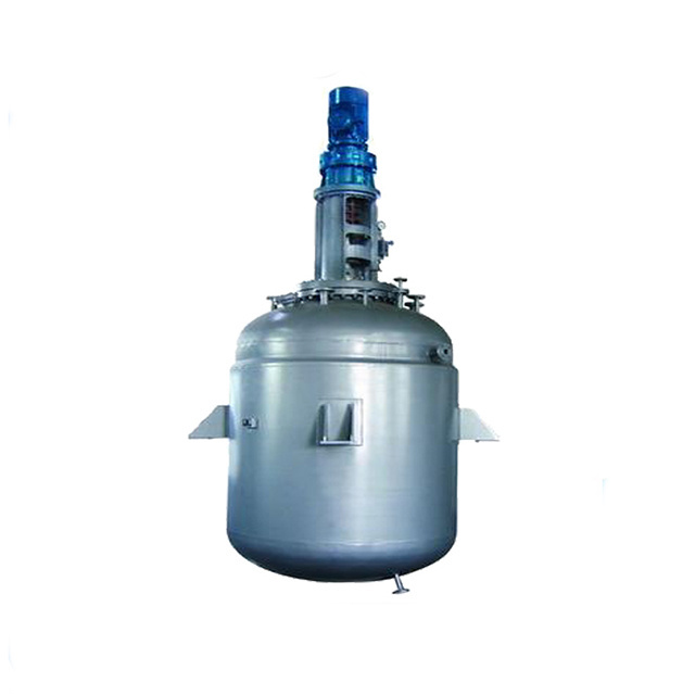 Steam heating reactor jacketed stirred tank reactor vessel mixer chemical reactor prices