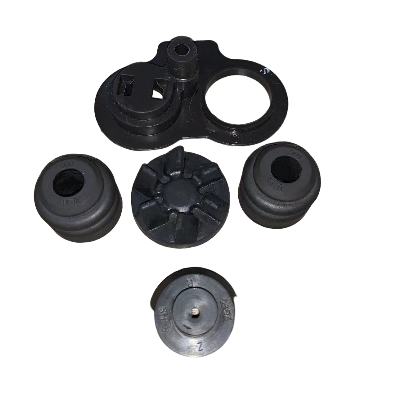 Custom Moulded Rubber Mount,Buffer Shock Absorber, Anti Vibration Isolator With Metal Bolt