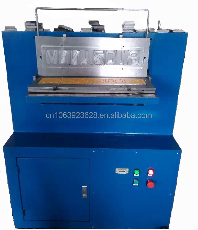 hot selling item hydraulic metal license plate stamping press machine