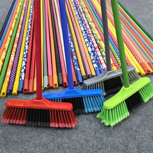 Cleaning products 110cm 120cm length wooden broom sticks mop handles