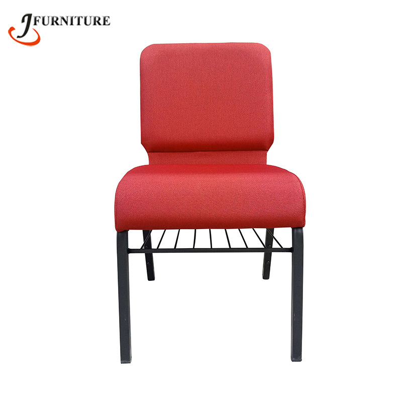 High quality modern interlocking padded used church chairs