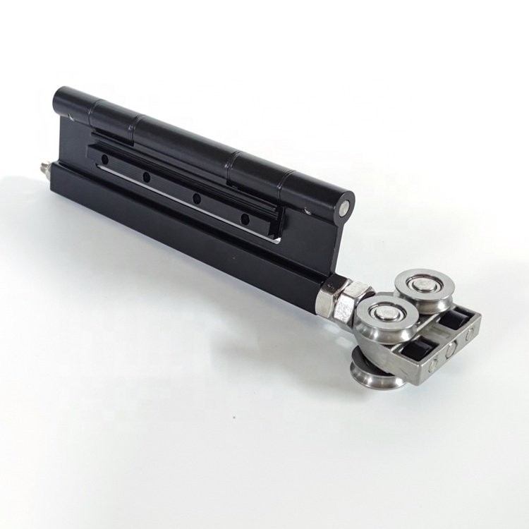 Heavy Duty 75 Series Aluminium Bifold Sliding Door Hardware Rollers Folding Hinge To UAE Thailand