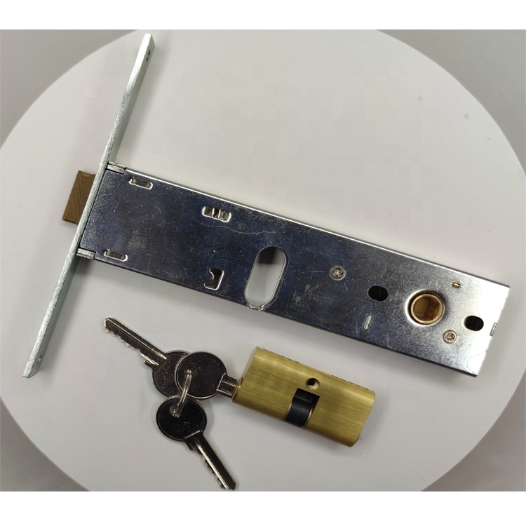 7066 8066 9057mm Aluminium Interior Bathroom Wooden Door Lock Set T Handle Lock To Gambia Senegal Africa