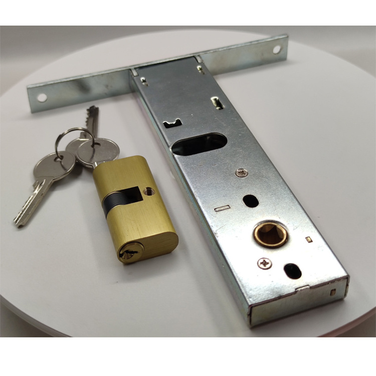 7066 8066 9057mm Aluminium Interior Bathroom Wooden Door Lock Set T Handle Lock To Gambia Senegal Africa