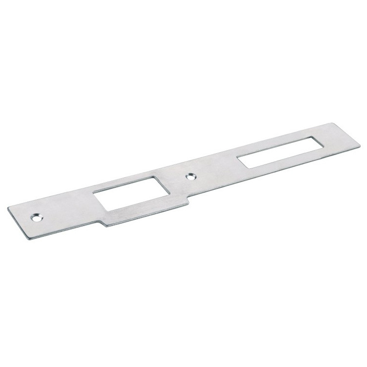 Stainless Steel 201 & 304 Euro Groove 23mm Groove Door Lock Strike Locking Plate Flat For Single Point & Multi Points Lock