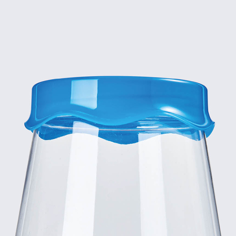 wholesale empty clear 570ML Food Grade air tight plastic Jars Diameter 115MM Hexagon Bottle Plastic Food Jars with Screw Top Lid