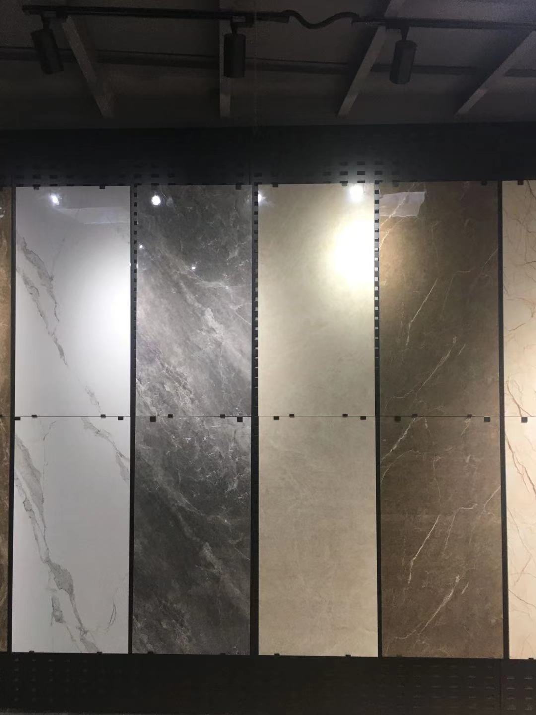 Hot Selling 470x1200 Mm Antislip Foshan Polished Porcelain Polished Glaze Stair Tiles