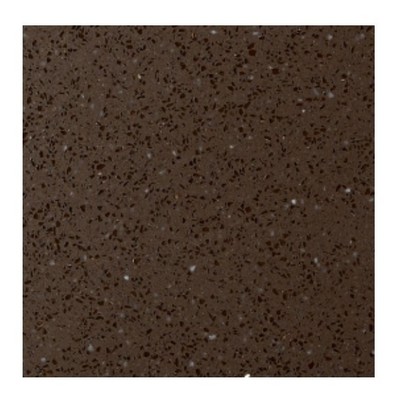 10mm Quartz Slab Kitchen Countertop Brown Color With Black Sparkle Quartz Countertop Stone Tiles