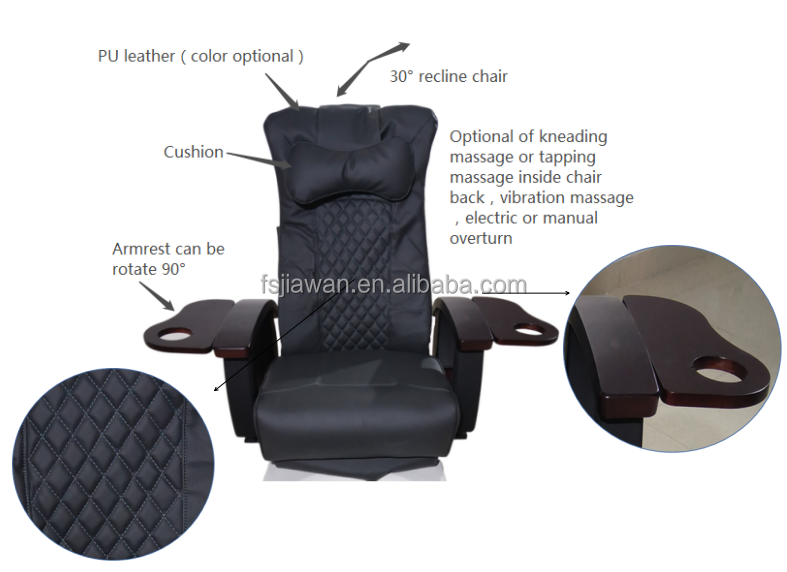 Pedicure spa chair foot bath no plumbing magnetic jet pedicure bath pedicure spa chair bowl