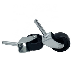 JIEYING black color Swivel nylon furniture casters White office chair castor wheel Hot sale products