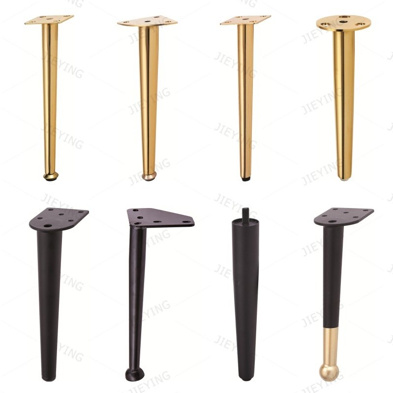 JIEYING Manufacturer Supply Wood Conic Leg Sofa Foot Wooden Cabinet Bed Legs For Furniture