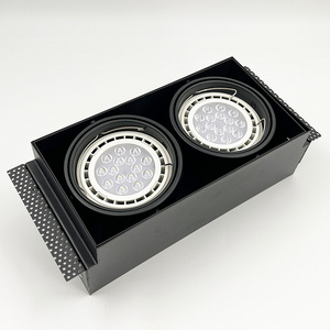 LED Downlight Hot Sale Low Price Black Grille Downlight Hotel Corridor Energy Saving LED Ceiling Light