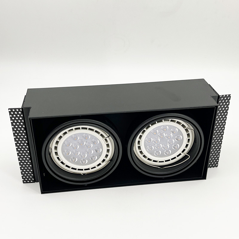 LED Downlight Hot Sale Low Price Black Grille Downlight Hotel Corridor Energy Saving LED Ceiling Light