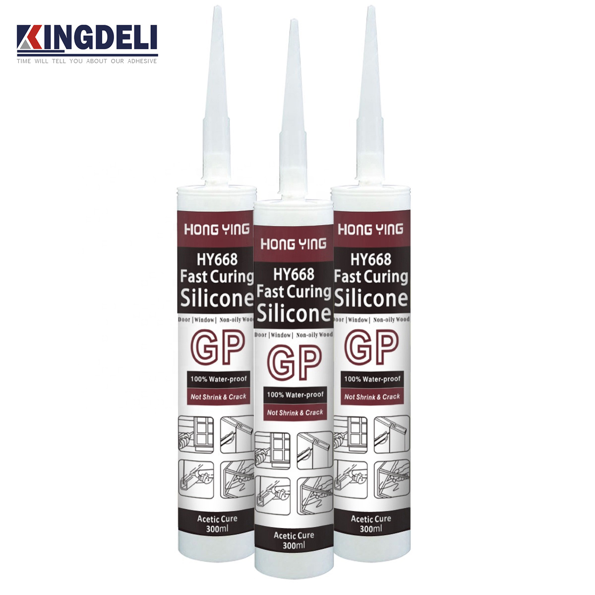 Price acetic General purpose Silicon glue Adhesive Sealant Silicone for Aluminum