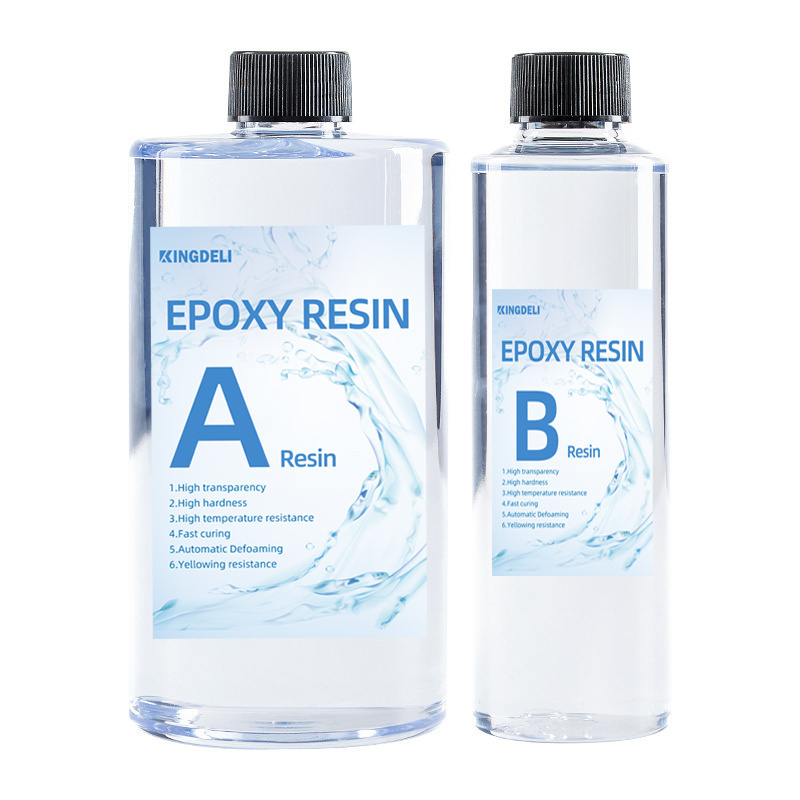 Liquid Glass Clear Epoxy Resin Casting Resins for Wood Apoxy Resin Epoxy