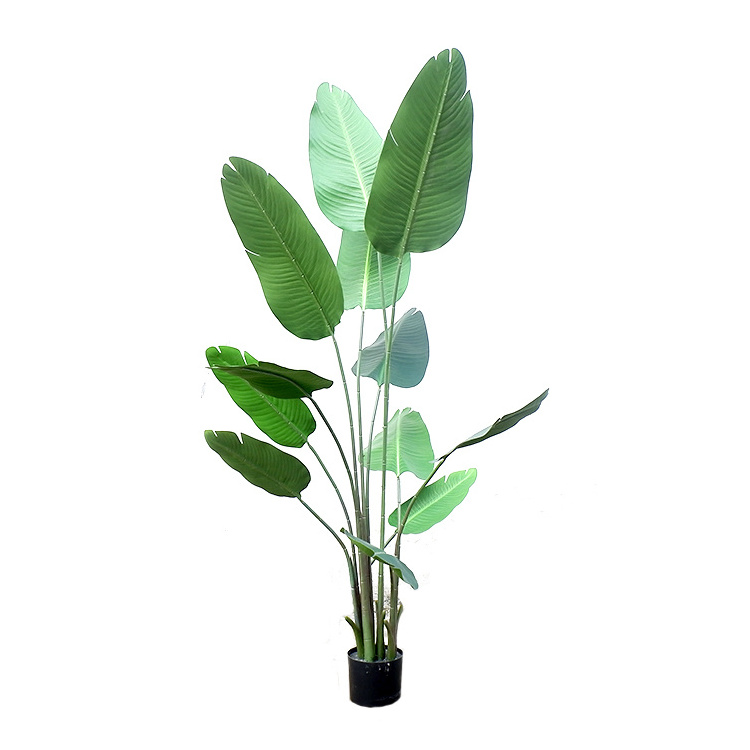 Green banana leaf big artificial plants traveller's-tree banana trees