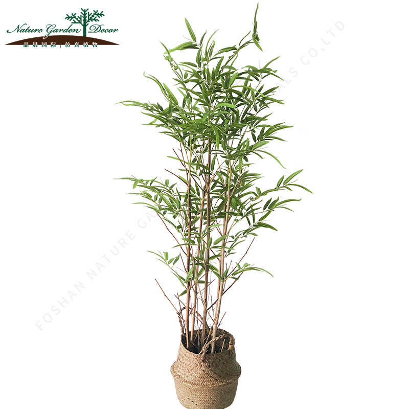 Outdoor Bamboo Plants Tropical Tree Artificial Decoration