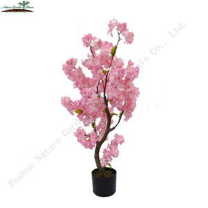 Custom Artificial Plant For Wedding Table Top Cherry Blossom Tree Centerpiece