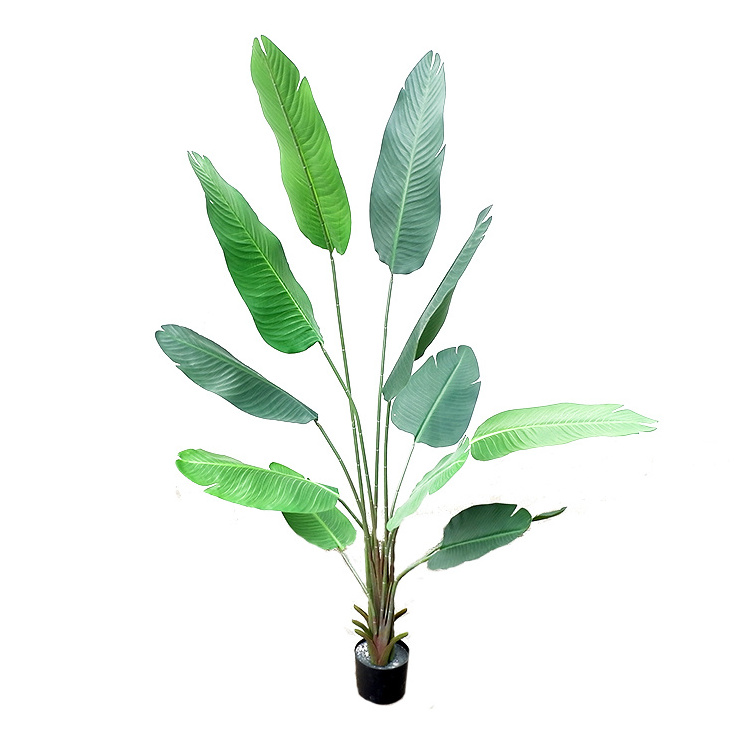 Green banana leaf big artificial plants traveller's-tree banana trees