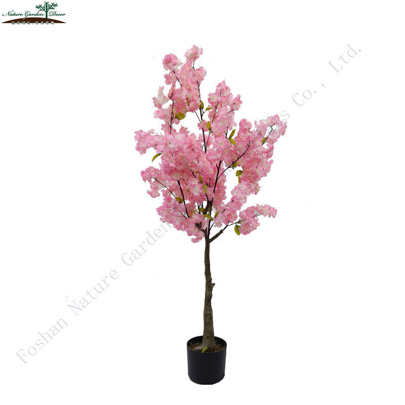 Custom Artificial Plant For Wedding Table Top Cherry Blossom Tree Centerpiece