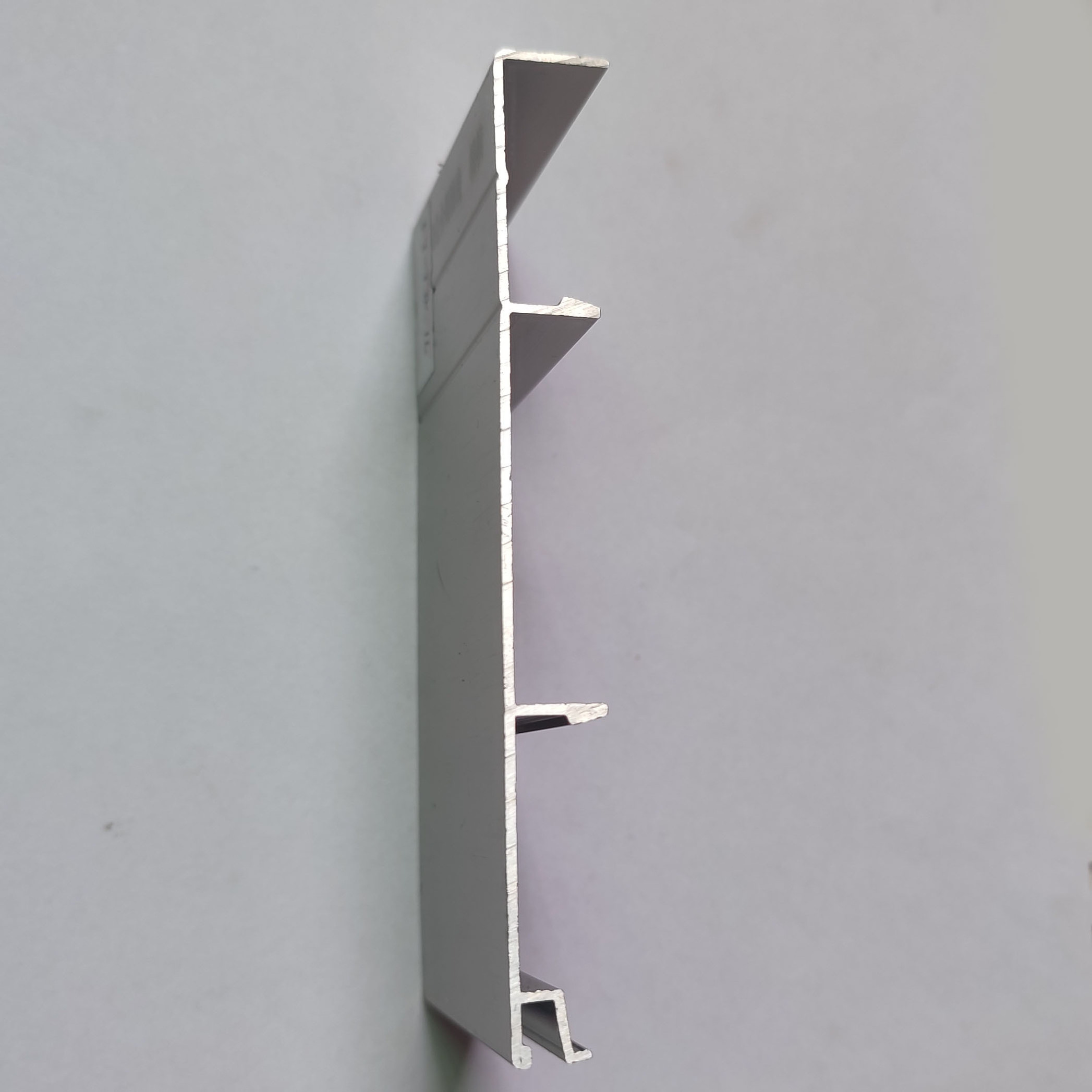 100MM Customized Waterproof Buckle Aluminum Skirting Board Wall Protector Profile Floor Baseboard Cover