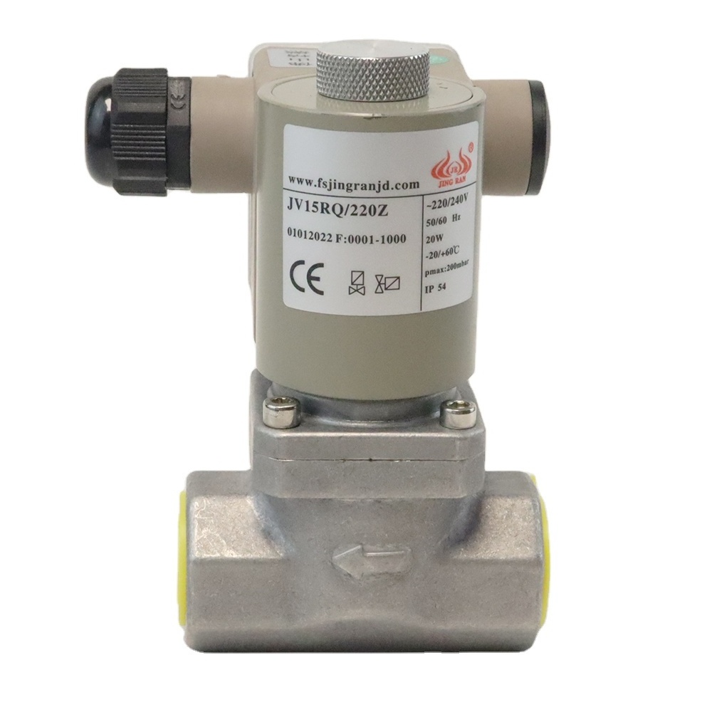 DN15 Gas Solenoid Valve 220V Gas Emergency Shut Off Solenoid Boiler gas valve burner spare parts