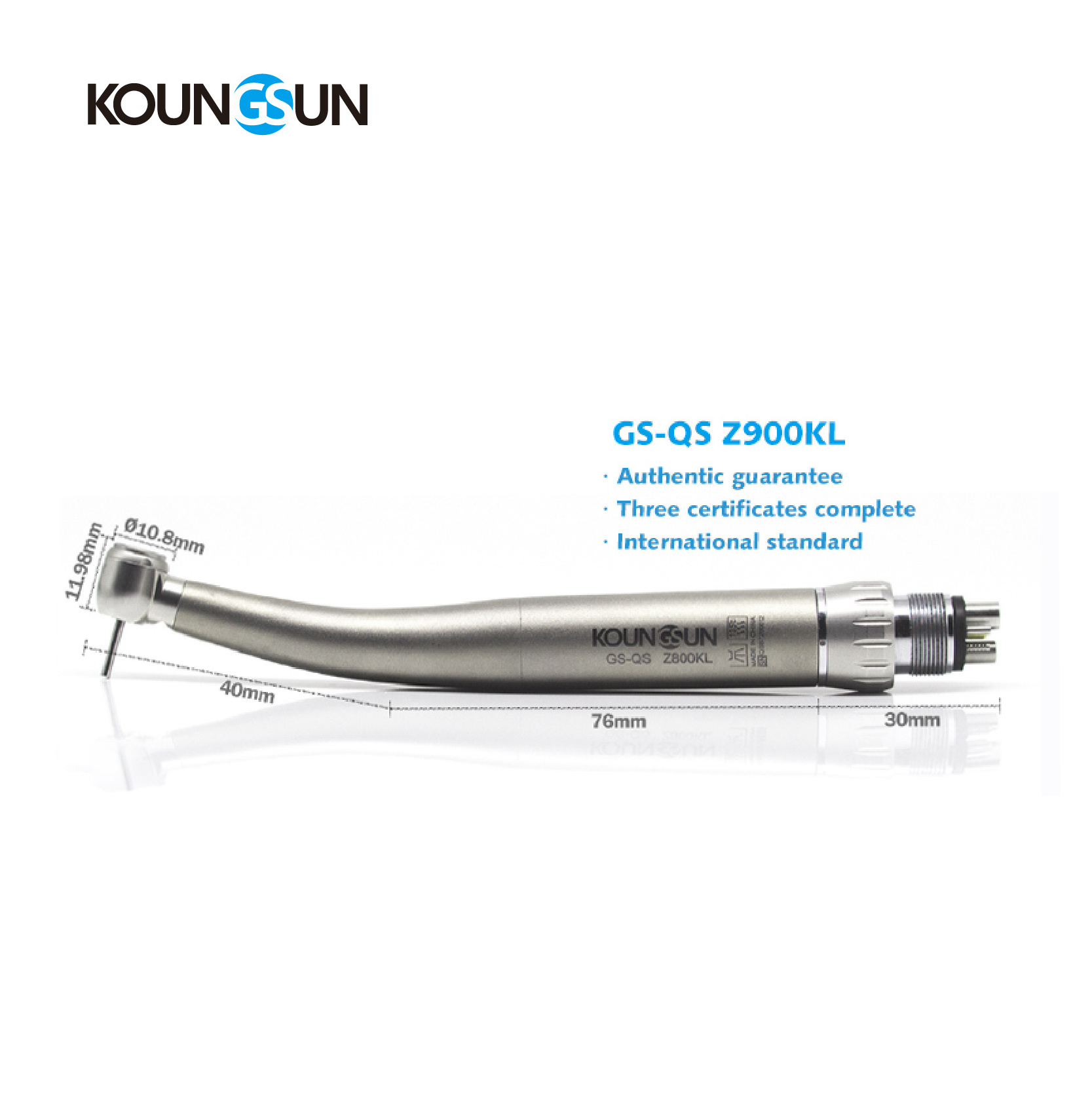 KOUNGSUN .dental Spare Part Push Button Air Turbine Rotor Cartridge / Rotor / Turbine Dental High Speed Handpiece 