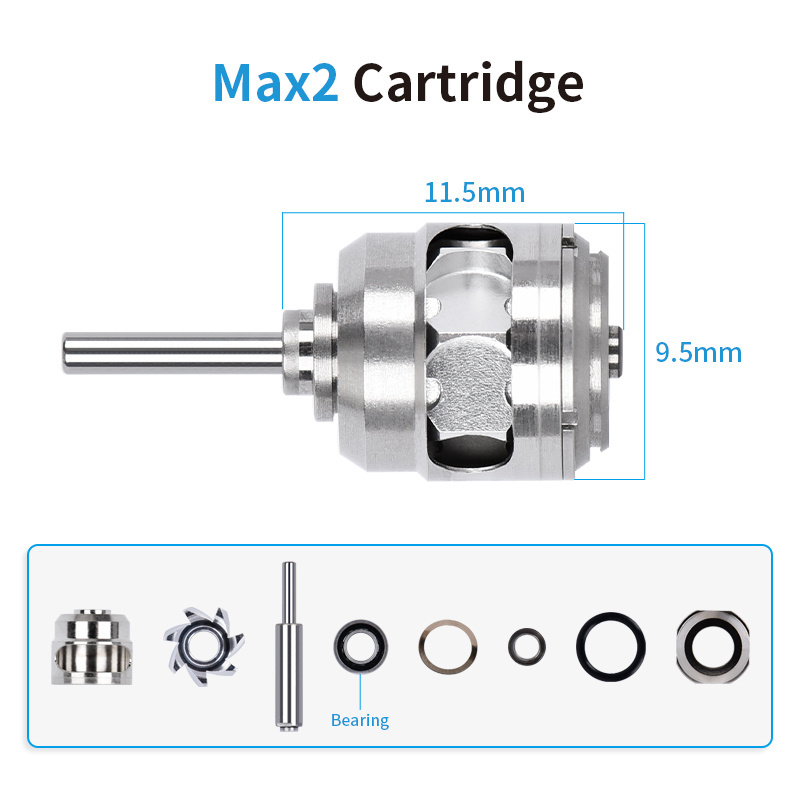 N-S-K PA-NA MAX Dental Spare Part Cartridge for Air Turbine High Speed Handpiece Rotor