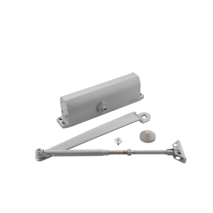 China Overhead Aluminum Alloy Heavy Duty Adjustable Commercial Door Closer for 110kg doors