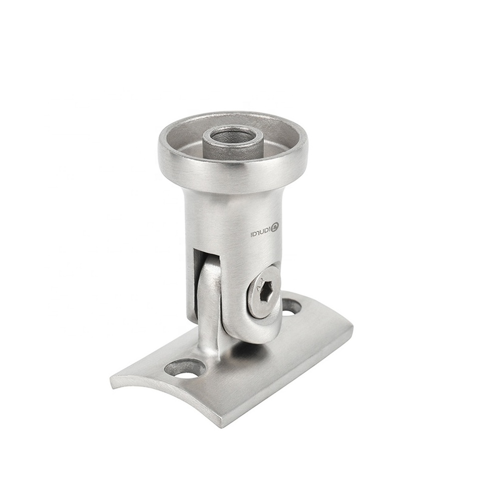 Project Supply Balustrade Holder Bracket Connector Casting Stainless Steel Balcony Stair Railing Handrail Pipe Fitting