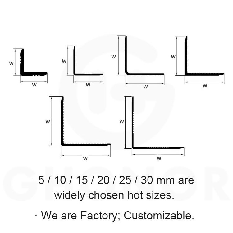 Sharp Edg Tile Cover L Shape Protector 90 Degree Metal Wall Corner Guard Profile Aluminum Angle Alloys Guards Strip