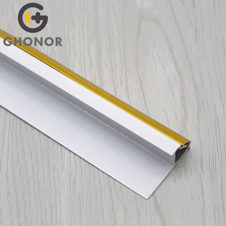 Interior Decor Metal Aluminium Inlay Strip Ceramic Tile Trim