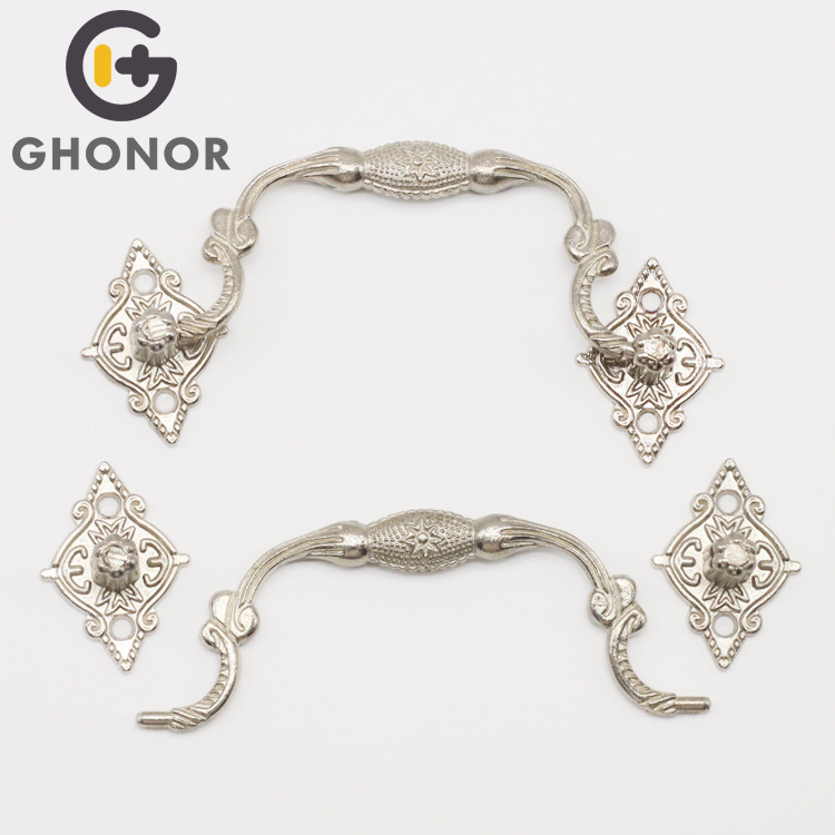 Ghonor Die Cast Hardware Essentials Residential Drop Cabinet Pulls Handle Drawer Pull