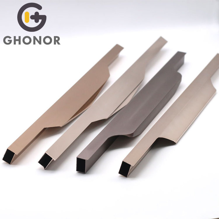 Ghonor Aluminium Profile Handle Wardrobe Kitchen Cabinet Handles