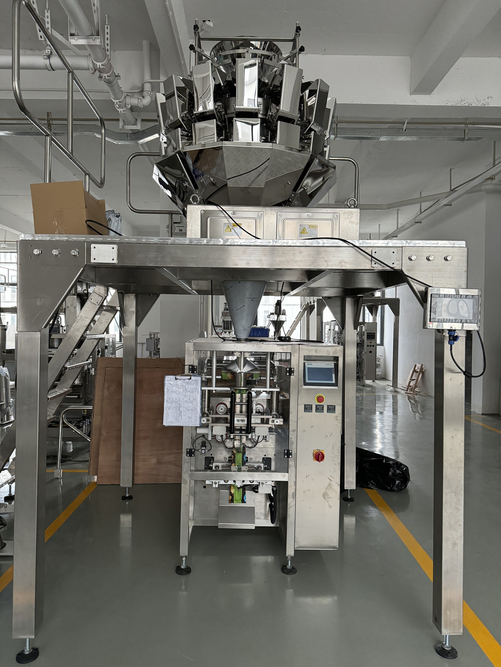 Chips dried fruit seed popcorn peanut puff food Packaging machine Automatic weighing filling granule Packing Machine