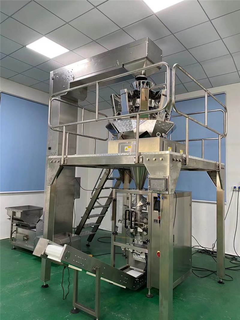 Chips dried fruit seed popcorn peanut puff food Packaging machine Automatic weighing filling granule Packing Machine