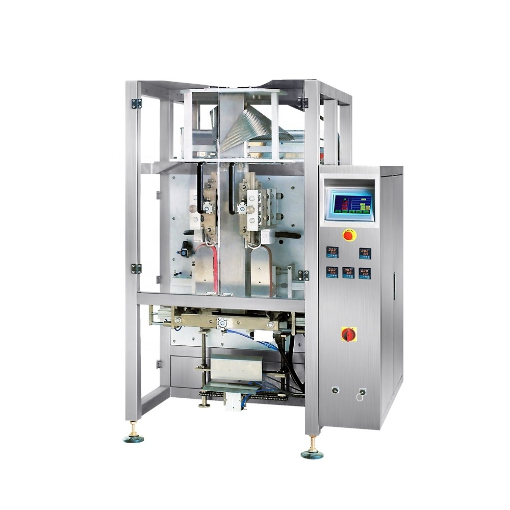 Automatic quad seal bag packing powder wheat flour coffee powder four side seal packing machine