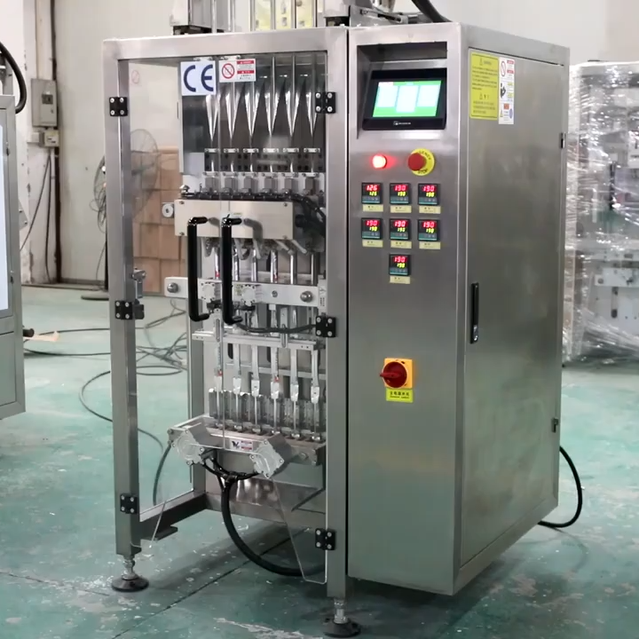 4 lanes 6 lanes 5g sugar stick sachet multilane automatic packing machine