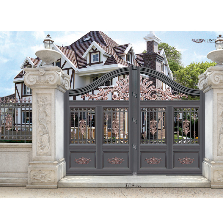 Small Wrought iron Front Gates/cheap wrought iron fence gate