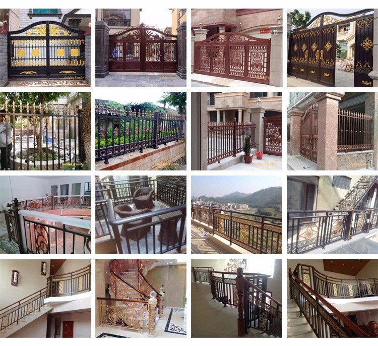 Jinting Modern Villa Main Gate Designs For Homes In Square Tubes Simple Metal Pipe Gate Designs