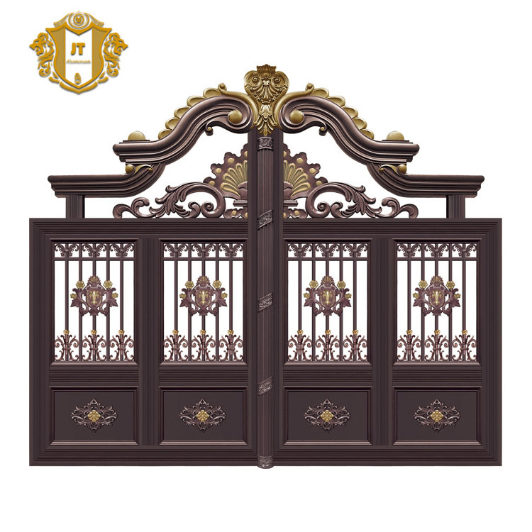 Luxury Gate Pillar Design for Villa Garden