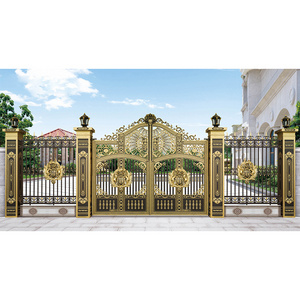 Customized Church Entrance Door Double Swing Mian Gate