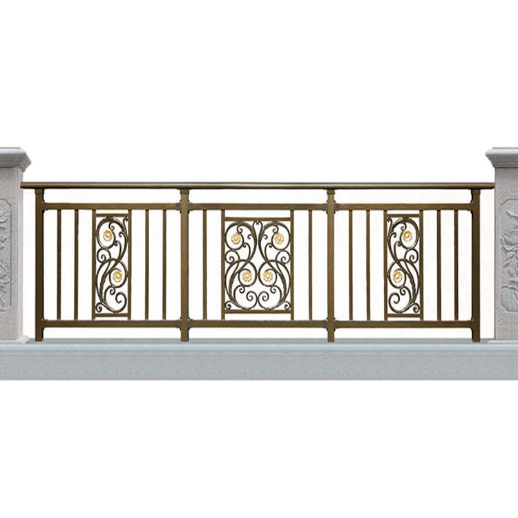 Custom Aluminum Grill Balcony Railing Glass Stainless Steel Railing Glass Fence Balcony Railing