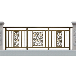 Custom Aluminum Grill Balcony Railing Glass Stainless Steel Railing Glass Fence Balcony Railing