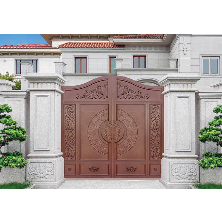 Cast Aluminum main gate/door designs