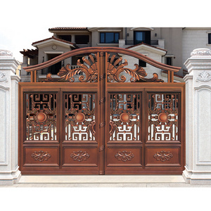 Small Wrought iron Front Gates/cheap wrought iron fence gate