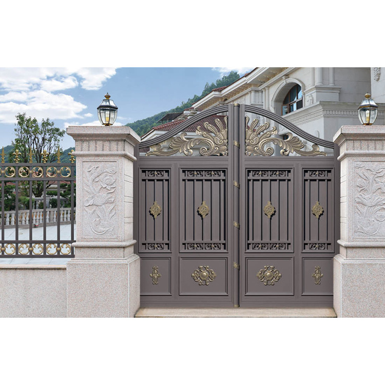 Cast Aluminum main gate/door designs