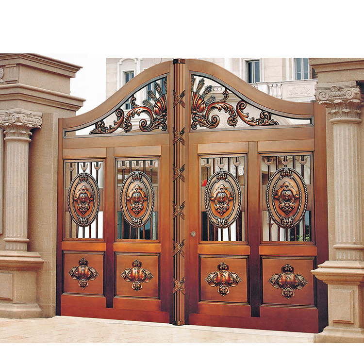 Cast Aluminum main gate/door designs